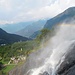 Cascate dell`Acqua Fraggia<br />Blick ins Richtung Chiavenna