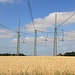 Eckmast einer 400-kV-Leitung