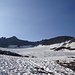 nicht mehr viel Schnee auf dem Minigletscherchen