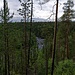 Blick in ein Flusstal am Kleinen Bärenpfad