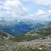 Forclettapass (2874 m),<br />Blick ins Val d´Anniviers