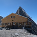 Die neu umgebaute Mittellegihütte - schön ist es geworden!