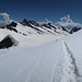 Nun noch über Schnee zum Jungfraujoch