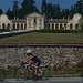 Palladio-Villa mit Rennradlern