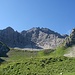 Externes Symbolbild: Das Karhorn von Norden (östl. Teil) mit dem Klettersteig  im Profil