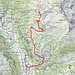 Zweiter Tag:<br />7 km, 1100 HM Abstieg