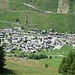 Das Dorf Vals mit seinen Steindächern