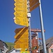 Qual der Wahl in Urnäsch. Für uns aber ist vorallem die Signalisation der Route 3 von Bedeutung