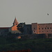 Eine Kirche auf der Anhöhe südlich von Dražice