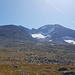 From left Lauvnostind to right Soleibotntind. The peak in the mid is the Nordegga
