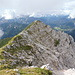 Blick von der Rotwandlspitze zur Brunnsteinspitze