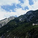 Die Brunnsteinspitze vom Tal aus gesehen