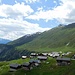 Alpe Bell (2010 m),<br />Rückblick zum Foggenhorn