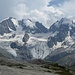 Ein schöner Blick ins Berninagebiet, gesehen auf der Fuorcla Surlej
