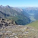 Klasse, der schöne Blick ins Pfitscher Tal nach Südtirol