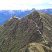 Blick zurück vom Monte Tamaro auf Manera