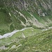 Der steile Abstieg zur Alp Grialetsch