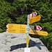 Signpost at Sulz.