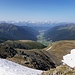 Vista dalla cima verso le Dolomiti