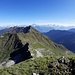 Splendida vista dal Monte Cadelle sulle Alpi Retiche