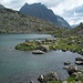  Il bellissimo lago Nair (Lej Nair) posto a 2456 metri di quota..<br />