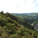 Und der Blick hinunter zum Rheingrafenstein - den wir dieses mal ausgelasen haben. 