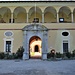 L'ingresso del chiostro inferiore della Certosa di Pesio.