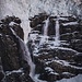 Wasserfall und Eisabbrüche im Sekundentakt
