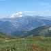 Mont Blanc vu du col de la Madeleine