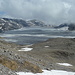Nochmals eine Ansicht des stark geschrumpften Plaine Morte Gletschers mit dem Wildstrubel-Massiv