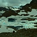 Namenloser Gletschersee unterhalb der Rotgratscharte.