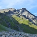 I ascended up through the couloir at the left side in this picture.