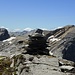 I did some repair work on the cairn.
