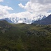 Bekannte Aussicht auf der Alp Languard