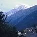 Challancin 1618 mt prime luci del giorno: il Monte Bianco domina la scena.