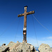 das Gipfelkreuz auf dem Vallüla