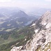 Tiefblick vom Gipfel Richtung Inntal und dem Hintersteinersee