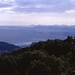 Blick vom Mont Leuze,in der Bildmitte der Flughafen von Nizza