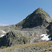 Madererspitze mit dem Hochkar und Gipfelaufschwung (links)