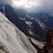 Blick von meinem Biwispot am Piramidalnyj