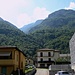 Das Dorf Iragna, an der Mündung des Val d'Iragna