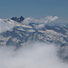 Großvenediger - Blick vom Gipfel zum Großglockner.