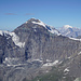 La Ruinette (3.875 m): Grand Combin und Mont Blanc