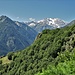 Eccomi di nuovo all'Alpe Briga ed al cospetto del Monte Rosa.