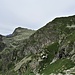 Un ultimo sguardo alle punte del Monte Rosa: fno all'Alpe Briga, 1100 metri più in basso, non le rivedrò.