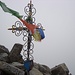 Das Multikulti Gipfelkreuz auf der Grenze zwischen Italienischem und Deutschen Sprachraum
