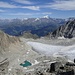 ... mit nochmaligem Ausblick auf den Glacier d'Orny ...