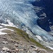 Die Gletscherzunge vom Galcier du Giétro.