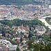 Zentrum von Innsbruck, der grüne Teil ist der Hofgarten