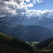 Wolkenspiel über dem Mont-Blanc